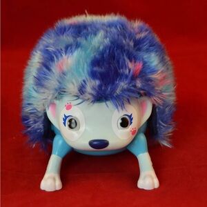 ZOOMER HEDGIEZ FLIP INTERACTIVE BLUE HEDGEHOG LIGHT UP WITH SOUNDS SPIN MASTER